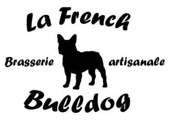 Logo brasserie artisanale la french bulldog finest craft beer